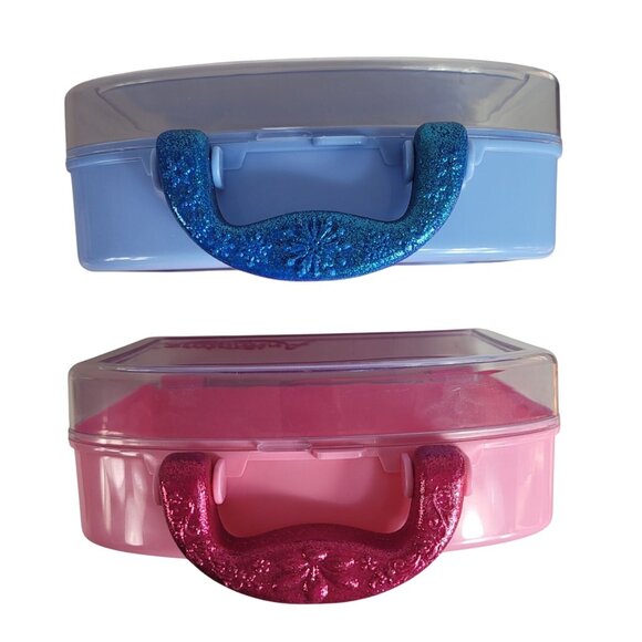 Disney Animators' Collection Frozen Anna Elsa Play Dolls Storage Cases 16 Pieces - Picture 12 of 13